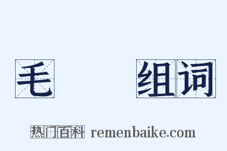 毛詩駁组词是什么意思的图片